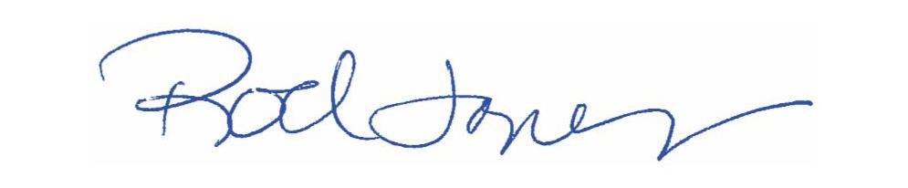 Signature of Roderick L. Jones, Goddard Riverside executive director