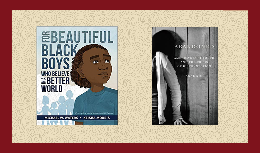 Covers of the winning books in the Goddard Riverside social justice book prizes 2020