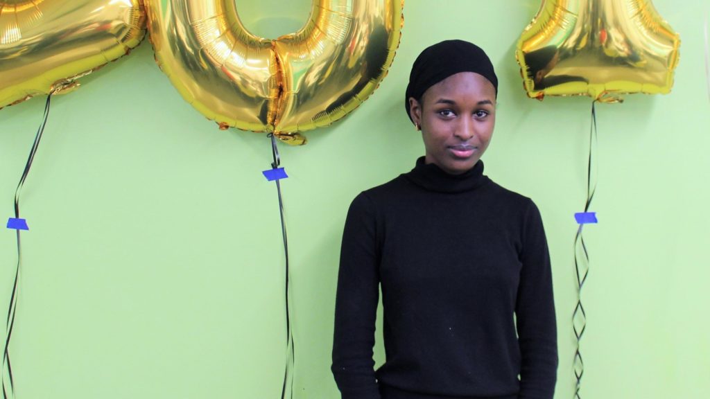 "Options basically became my guidance counselor," says Oumou Bah.
