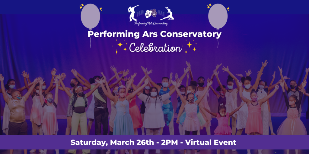 Performing Arts Conservatory Celebration Flyer