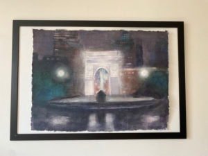 Washington Square Night View Aiko Cascio