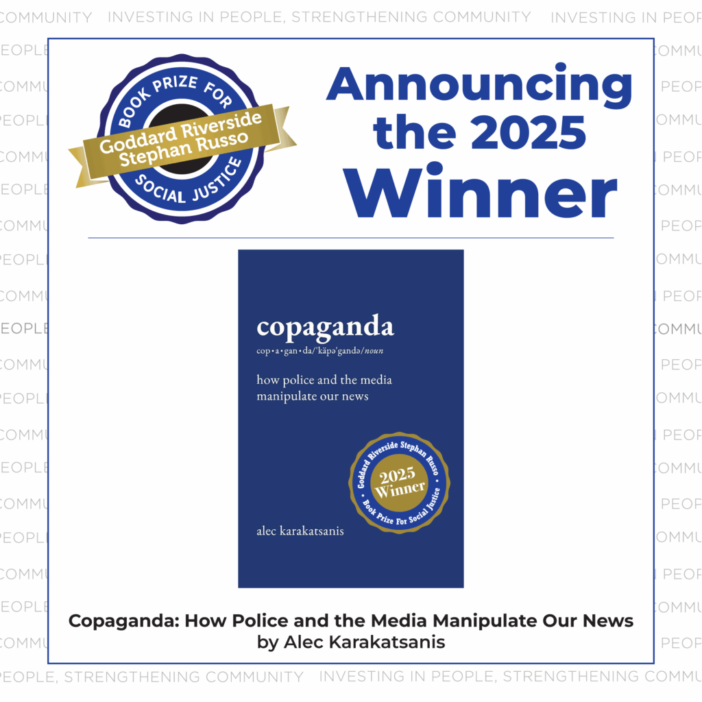 2025 adult prize winner Copaganda by Alec Karakatsanis