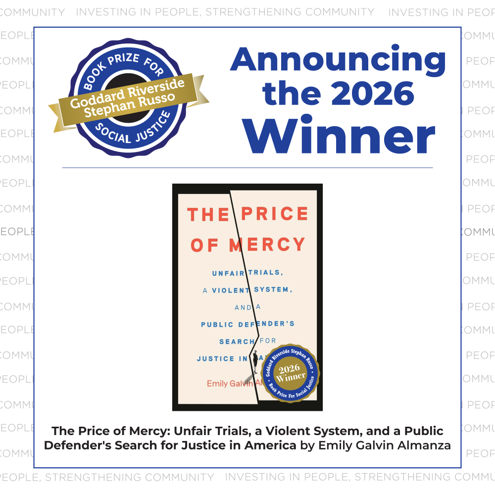 Cover of the book The Price of Mercy with the book prize logo and the words Announcing the 2026 Winner